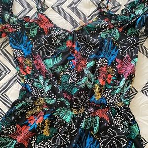 Multicolor Flowery Romper